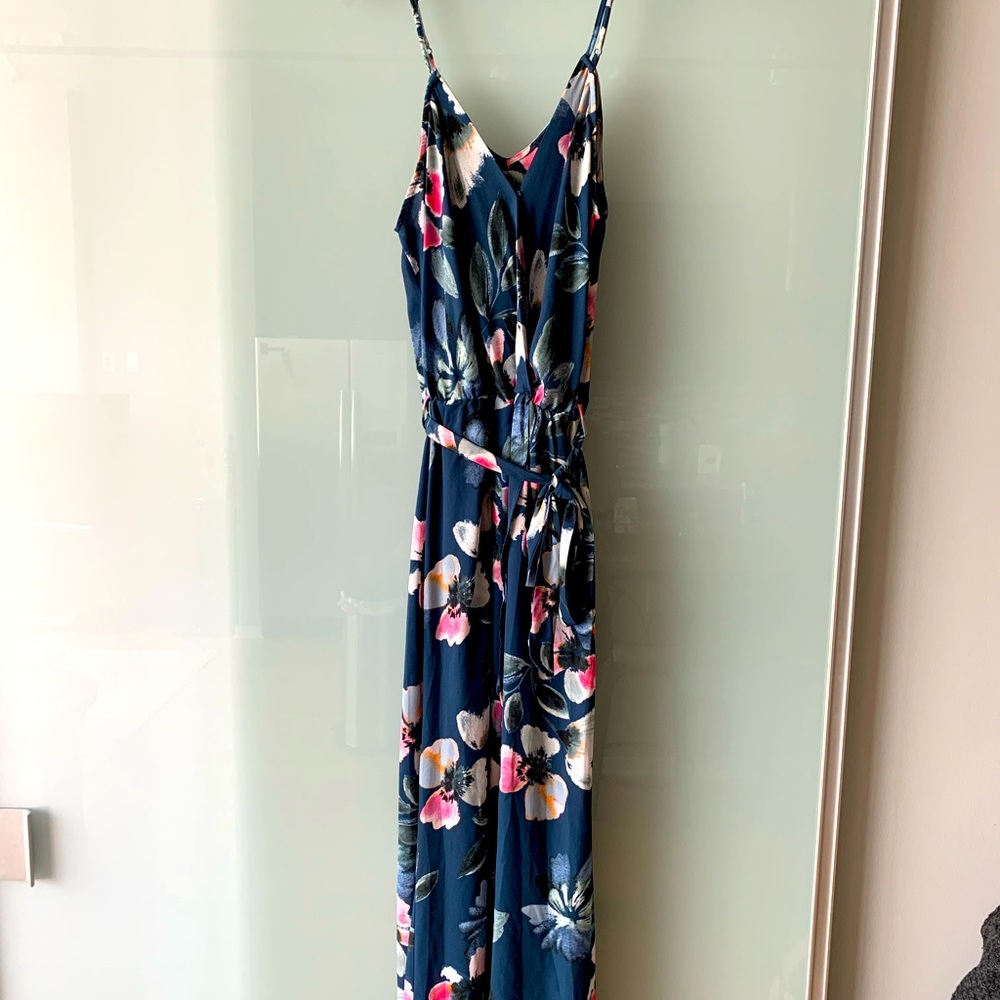 Floral High-Low Dress